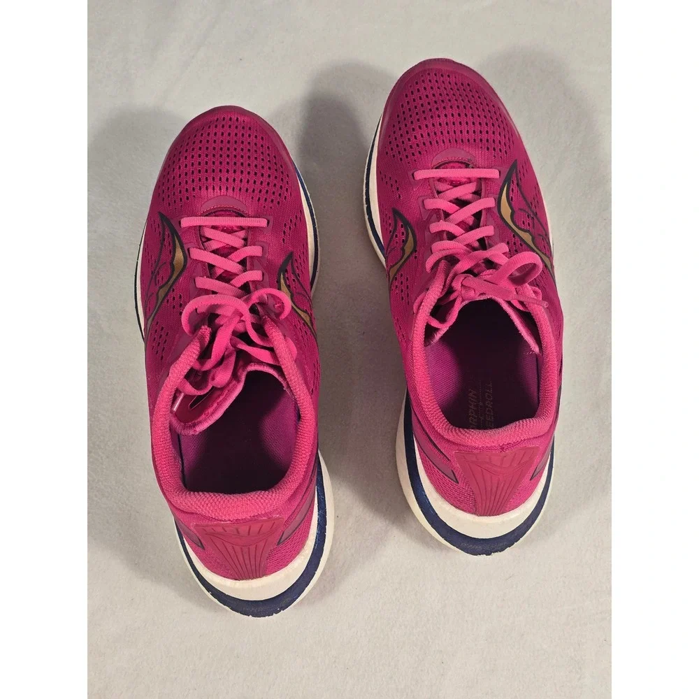 Saucony Endorphin Speed 2 Pink Gold Running Shoes Womens Size 11 S10688-65